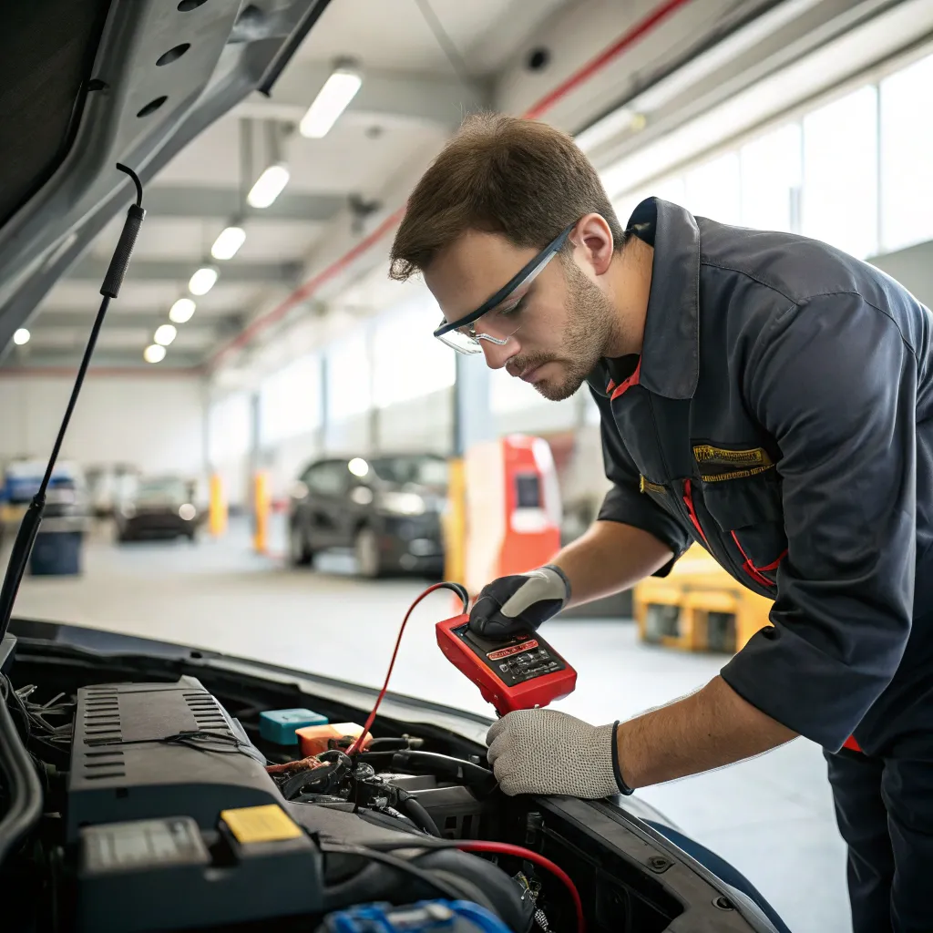 Battery check service